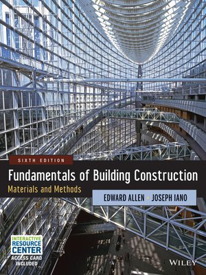 cover image of Fundamentals of Building Construction